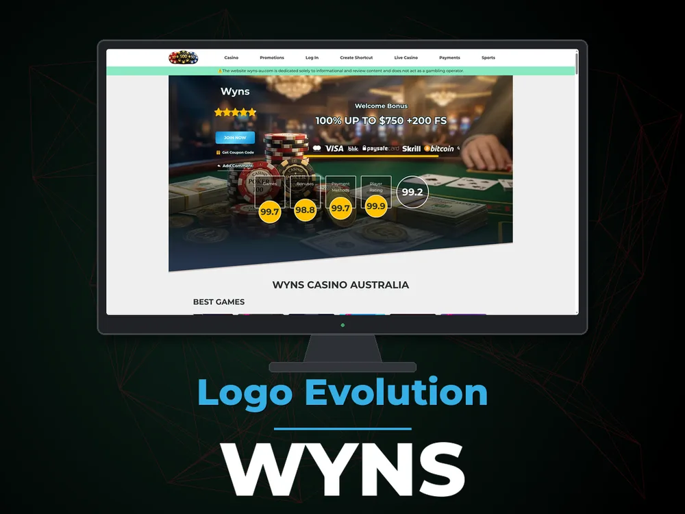 Wyns - Logo Evolution