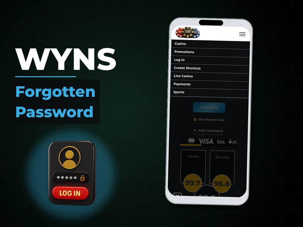 Wyns - Forgotten Password