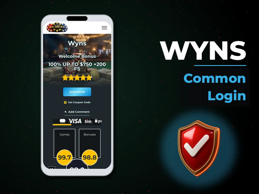 Wyns - Common Login