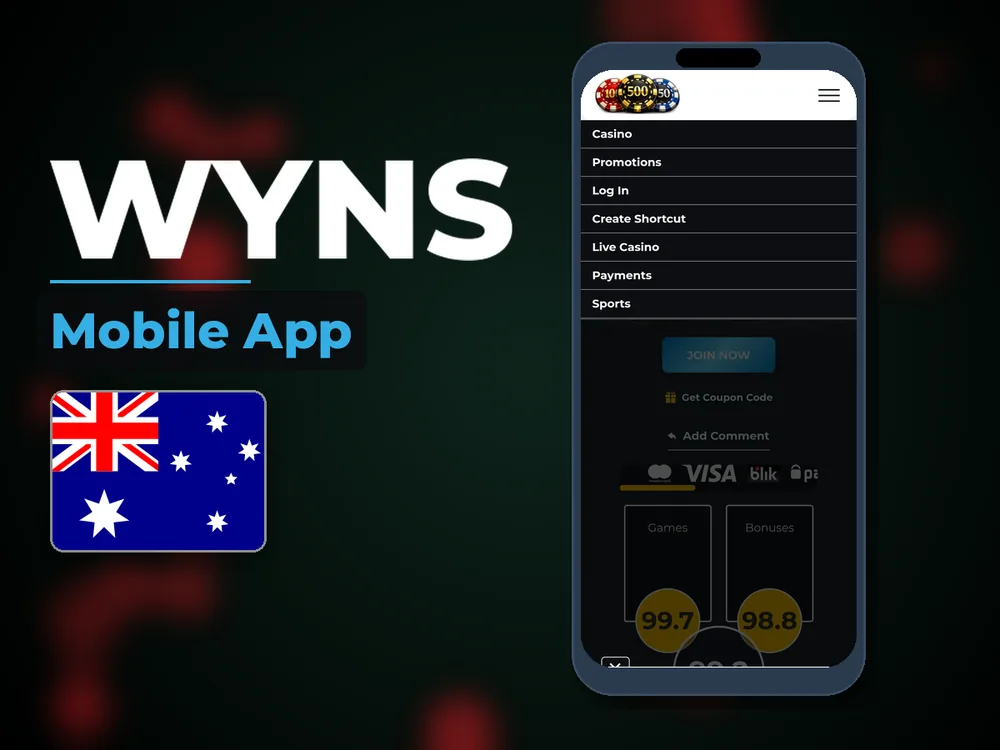 Wyns - Mobile App