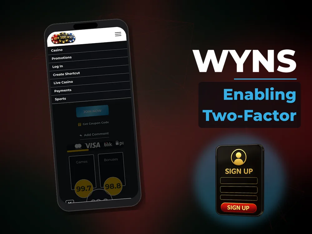 Wyns - Enabling Two-Factor